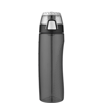 Smoke Hydration Bottle with Rotating Meter on Lid