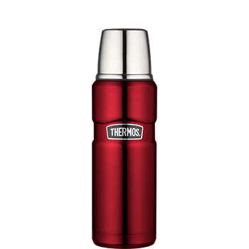 Stainless King™ 470 mL Vacuum Insulated Beverage Bottle in Cranberry