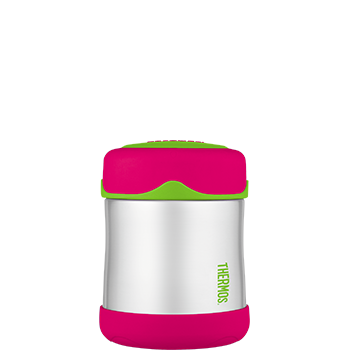 Watermelon and Green Foogo® Vacuum Insulated 290 mL Food Jar