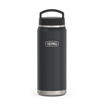 1.2L Icon™ Series Stainless Steel Water Bottle with Screw Top Lid, Granite