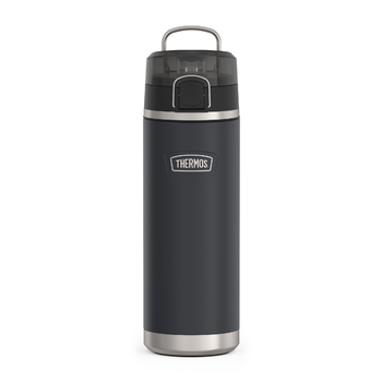 710mL Icon™ Series Stainless Steel Water Bottle with Spout, Granite