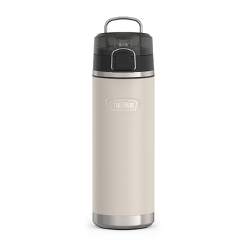 710mL Icon™ Series Stainless Steel Water Bottle with Spout, Sandstone