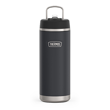 945mL Icon™ Series Stainless Steel Water Bottle with Straw Lid, Granite