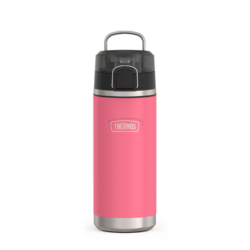530mL Icon™ Series Stainless Steel Water Bottle with Spout, Hot Pink