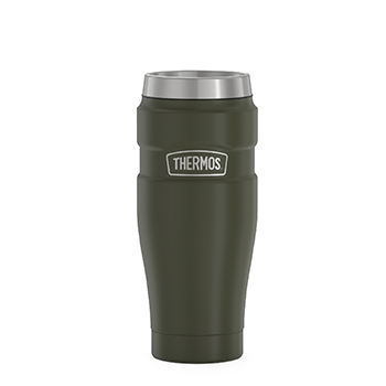 470mL Stainless King™ Vacuum Insulated Travel Tumbler, Matte Army Green