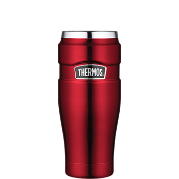 Stainless King™ Vacuum Insulated Travel Tumbler in Cranberry