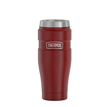 470mL Stainless King™ Vacuum Insulated Travel Tumbler, Matte Red