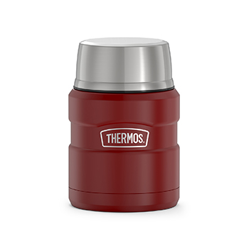 470mL Stainless King™ Vacuum Insulated Food Jar, Matte Red